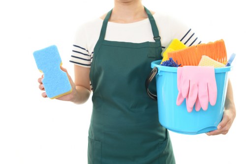 Professional one off cleaning in a modern home interior