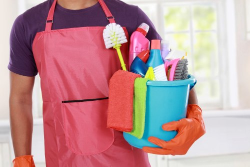 Commercial cleaning services for office and retail spaces