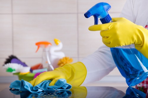 Rubbish removal team preparing a transparent quote for a household cleanup
