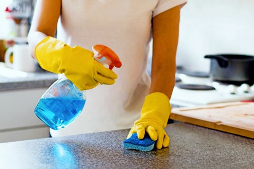 One off cleaning for move out property with detailed dusting
