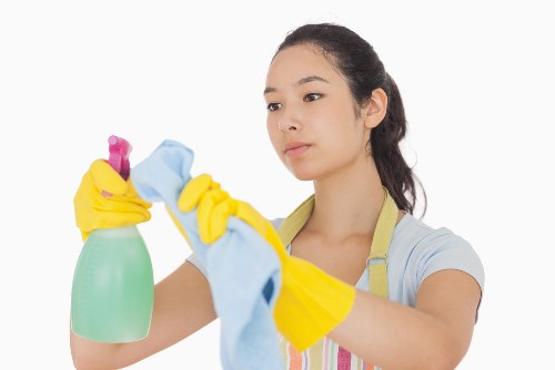 Detailed post construction cleaning in a Westminster home