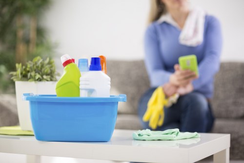 Regular commercial cleaning for shared business areas