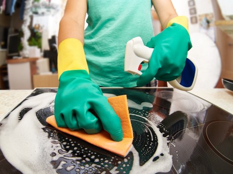 Clean carpet drying after professional cleaning service